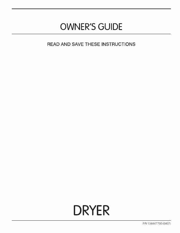 Frigidaire Clothes Dryer WCI Series-page_pdf